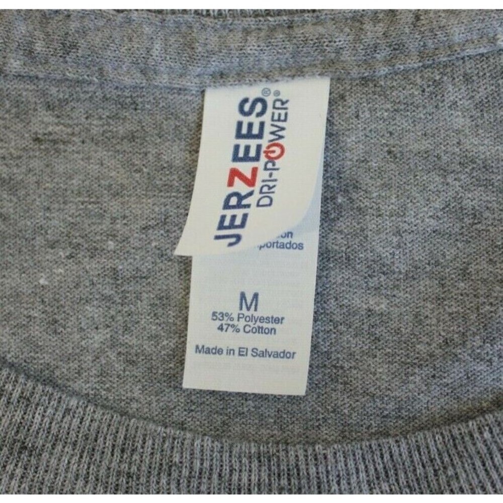 Jerzees 2020 Sucks Mens T Shirt Sz M Gray Graphic Tee S/S Unisex Crew Pandemic - Picture 4 of 7